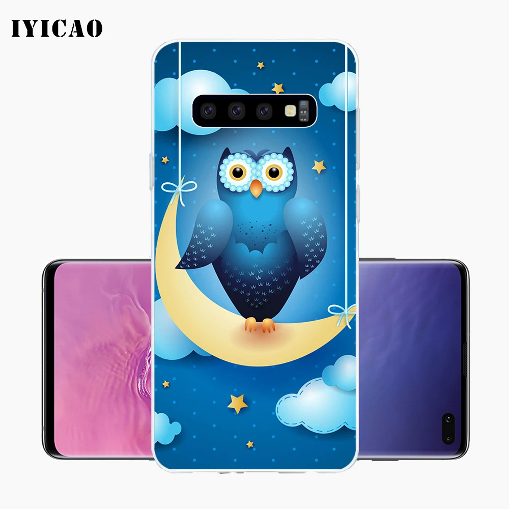 IYICAO Мягкий силиконовый чехол для телефона Samsung Galaxy S10e S10 S9 S8 Plus S7 Edge