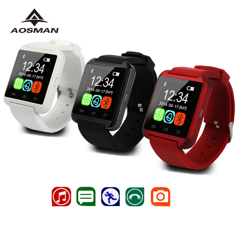 AOSMAN bluetooth рекламные подарки умные часы мужские фитнес спортивные relogio feminino masculino