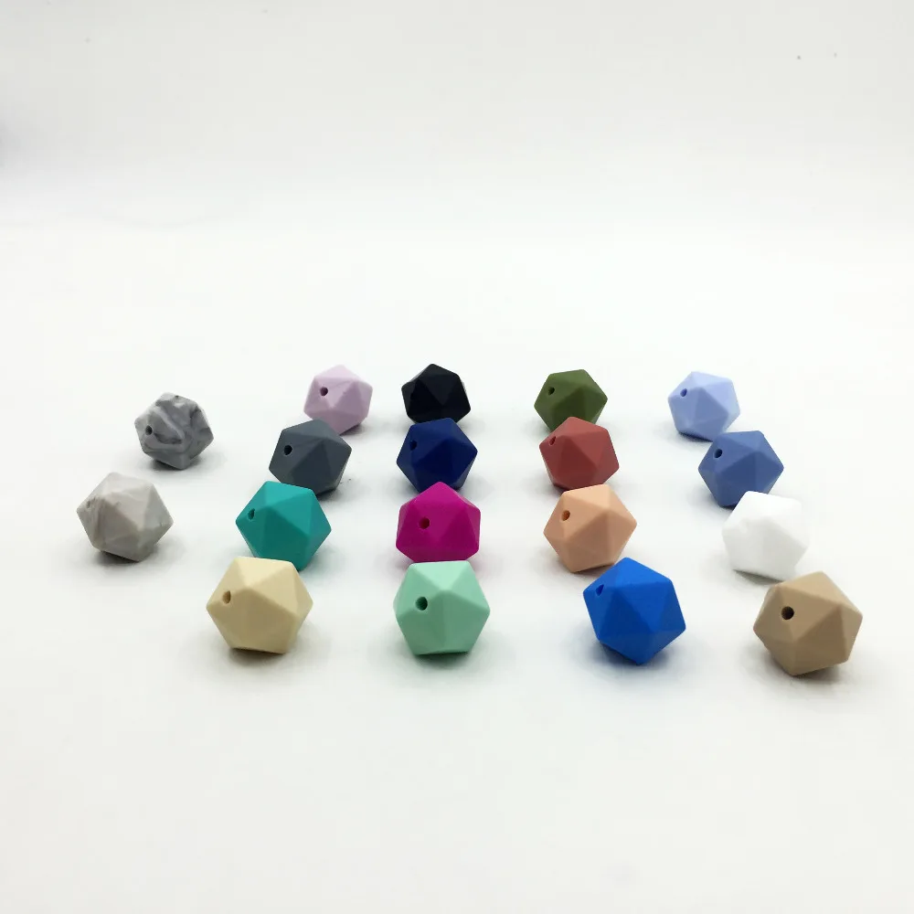 Силиконовые бусины для ожерелья-прорезывателя ювелирные изделия сделай сам