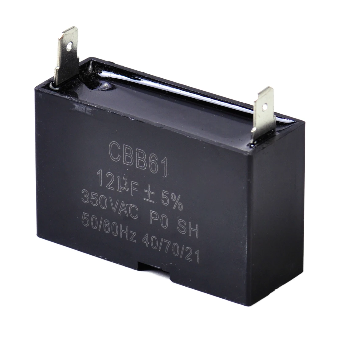 DWCX CBB61 12 мкФ маленькая фотолампа 350V AC 50 / 60HZ для потолочных Вентиляторов