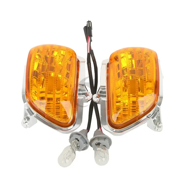 Передние боковые указатели поворота для Honda Goldwing GL1800 2001 2014 10 11 12|turn signal light|turn