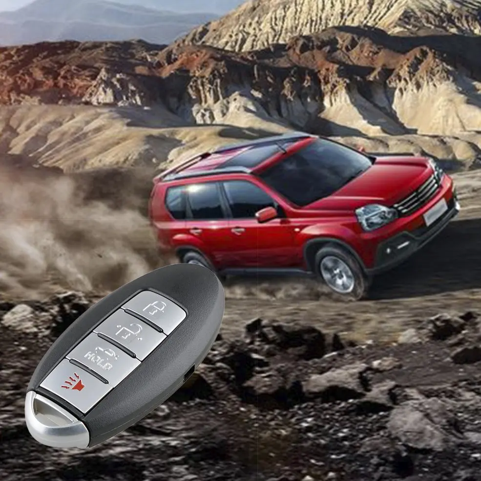 Замена для Nissan 07-12 ключ Nissan Shell дистанционный автомобильный брелок корпус