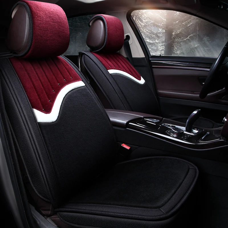 

2017 5D luxury cashmere car mats 5Seats( Front+Rear)car-styling Car Seat Covers Suitable for all luxury models