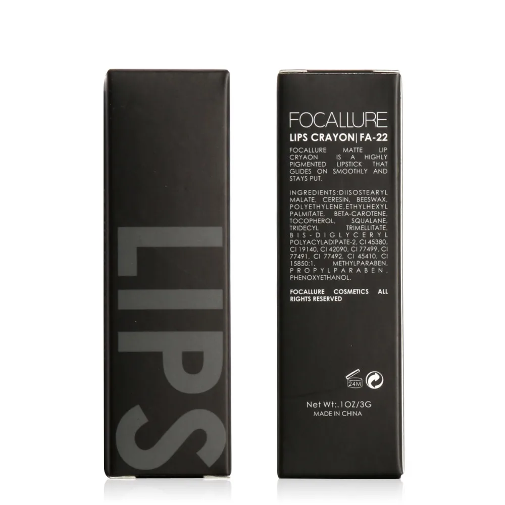 Горячая Металлическая помада FOCALLURE для макияжа пикантная водостойкая матовая