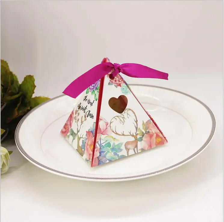 Оптовая продажа 100 шт. синий/фиолетовый звездное небо ночь конфетная коробка