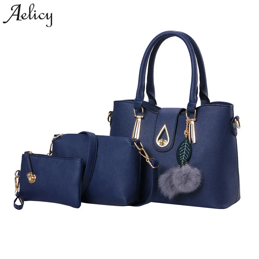 Aelicy женская кожаная сумка через плечо 3 шт.|crossbody bags for women|bags womenbag designer |