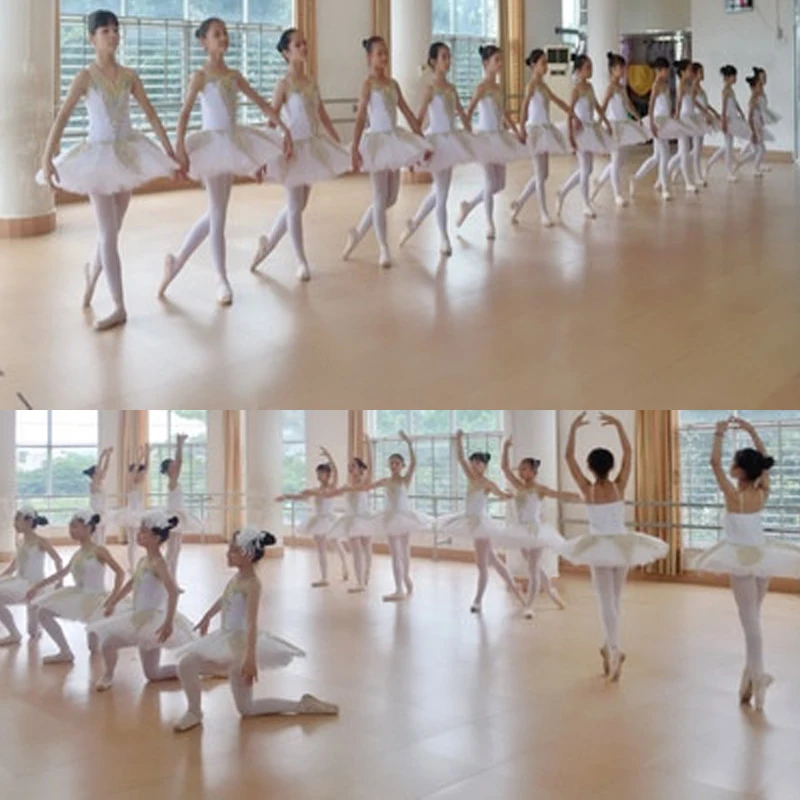 Профессиональный балетное платье-пачка белого цвета из балета &quotЛебединое