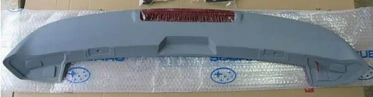 Праймер Неокрашенный ABS Автомобильный задний спойлер на крыло крышу для Subaru Forester