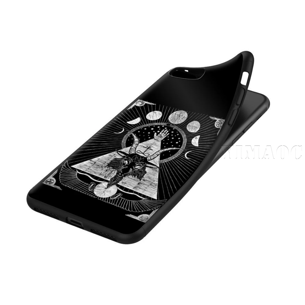 YIMAOC козья голова сатана Мягкий ТПУ чехол для Xiaomi Redmi mi Note MAX 3 6 6A 7 mi 6 mi 8 9 se a1 a2 Pro Lite go pocophone f1