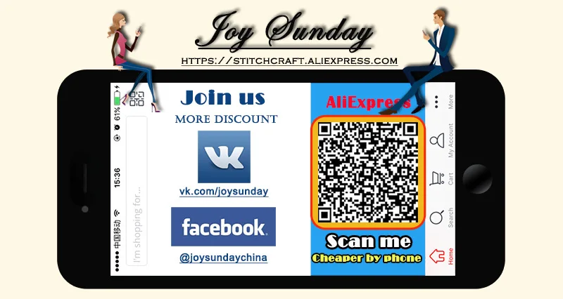Joy Sunday разные виды кошек Набор для вышивки крестиком DMC Набор для вышивки крестиком DIY Ручная работа ткань 14CT и 11CT