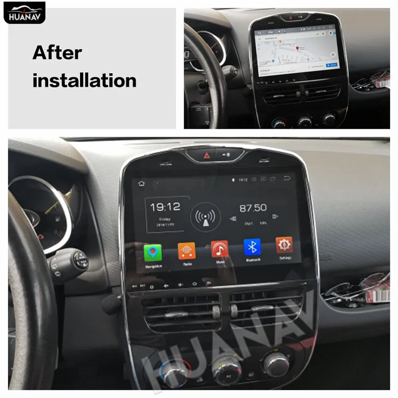 Android 9,0 нет DVD плеер автомобиля gps навигация для Renault Clio 2013- автомобильный Радио плеер Мультимедиа 1din головное устройство магнитофон