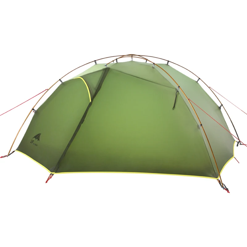 3F UL GEAR зеленая и белая 3 летняя палатка для кемпинга 15D нейлоновая двухслойная