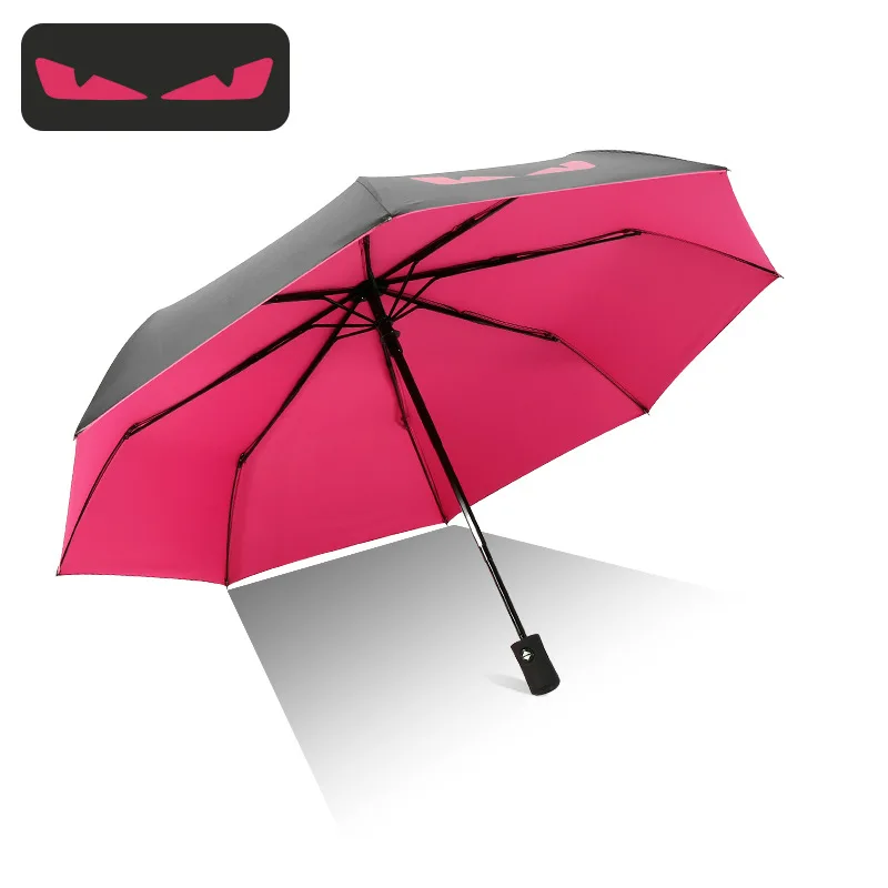 2018 Personality Cartoon Man Automatic Folding Umbrella Rain Women Anti-UV Sun Female Tools Parasol Paraguas | Дом и сад
