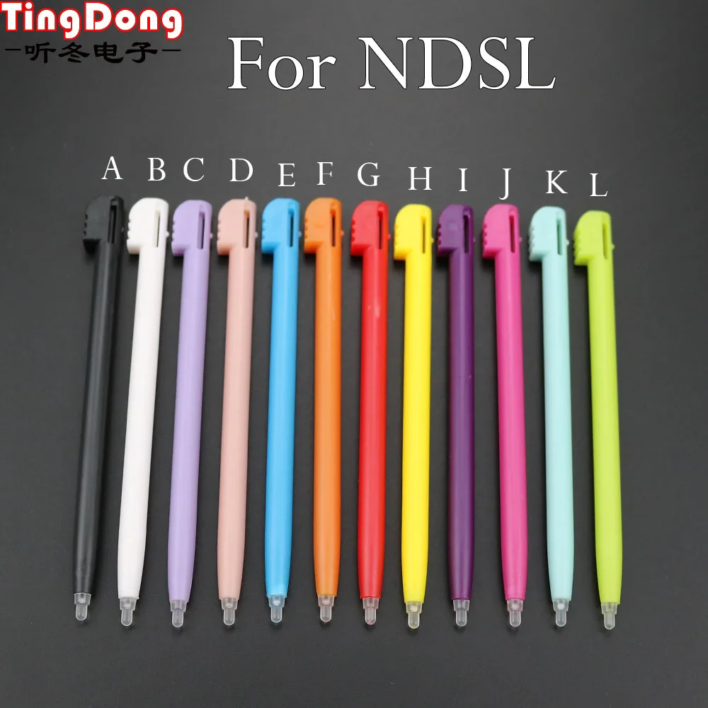 TingDong 12 цветов пластиковый стилус для сенсорного экрана для NAND ND SL для 3DS XL для N DS игровые аксессуары