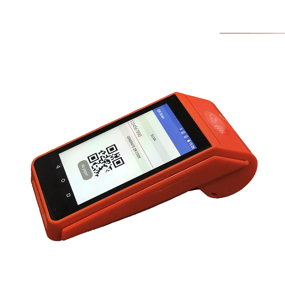 СКИДКА 13% на Android ручной смарт терминал POS с принтером поддерживает оплату