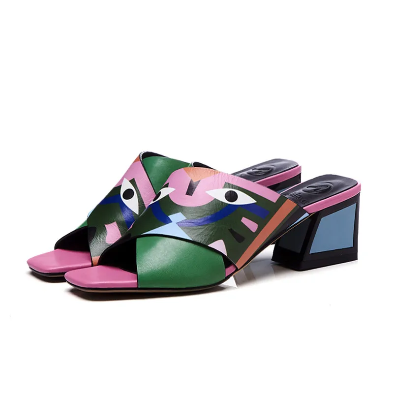 Сексуальная Женская обувь tacones altos bombas moda impresiones fiesta boda zapatos mujer comodidad calidad cuero verano