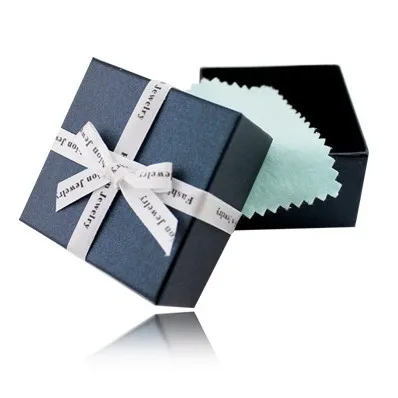 

Zavorohin 20pcs/lot Ribbon Bowknot Necklace Earrings Rings Packaging Valentines Christmas Gift Box For Jewelry