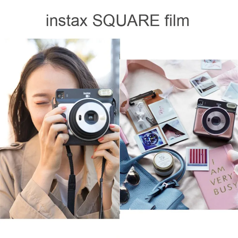 Fujifilm мгновенная пленка SQ6 камера для Polaroid фото в 3 цветах камера|Плёночные и