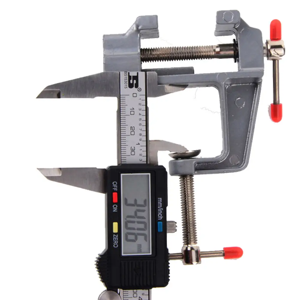NEW Arrival 3.5&quot Aluminum Miniature Small Jewelers Hobby Clamp On Table Bench Vise Mini Tool Vice Muliti-Funcational | Инструменты