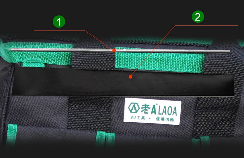 LAOA 600D 1" 13" 1" 18" сумка для инструментов электрик большой емкости набор инструментов для ремонта водонепроницаемые сумки для хранения инструментов для электриков