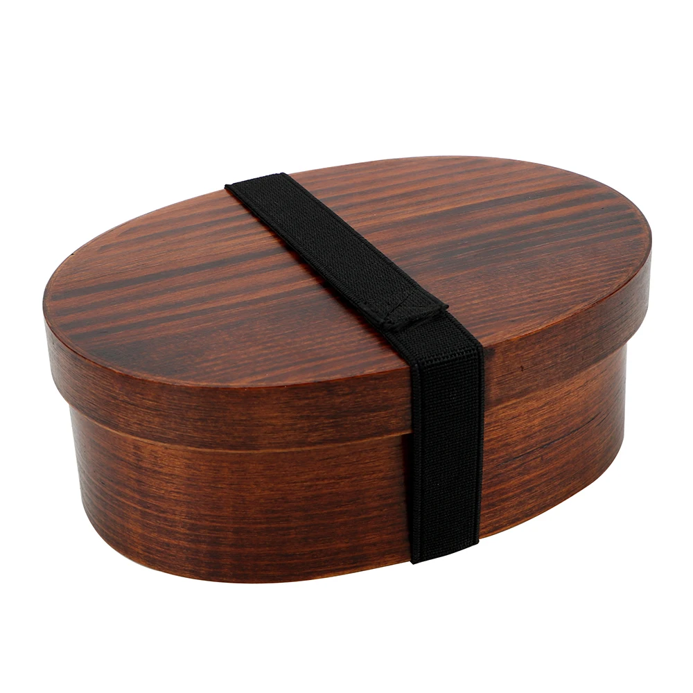 Деревянная коробочка для обедов Портативный 1 слой 3 ячейки кухонные инструменты