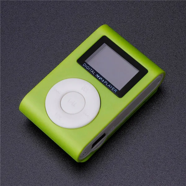 USB lcd экран тонкий мини клип MP3 музыкальный плеер Поддержка 32 ГБ Micro SD Футляр для карты TF MP3 плеер Electronica# MA24 Прямая поставка