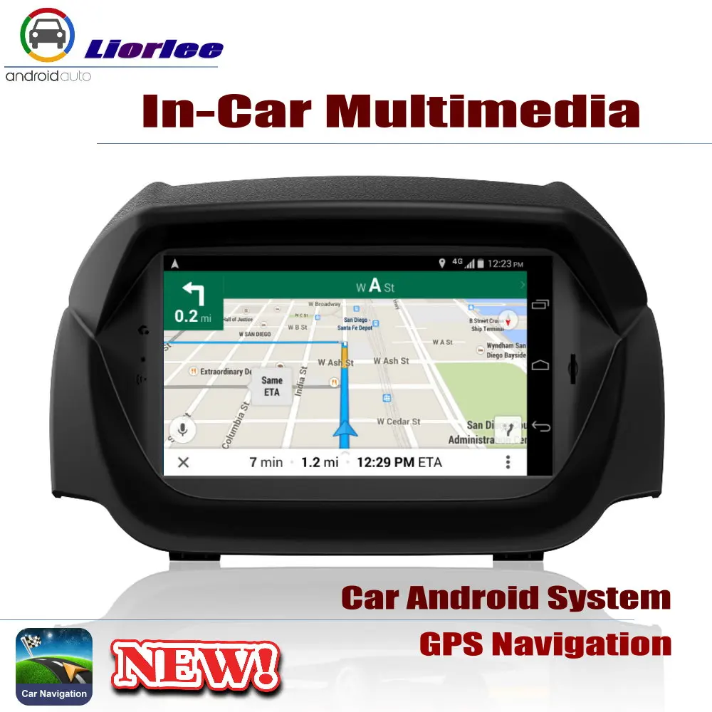 Автомобиль Радио DVD плеер gps навигации для Ford Ecosport 2013~ Android HD Displayer Системы Аудио Видео Стерео в тире головное устройство