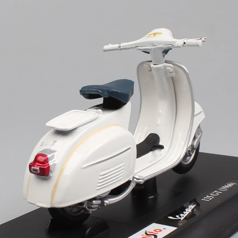 Childs мини 1:18 весы maisto Piaggio Vespa 125 GT 1966 скутер мотоцикл литые автомобили мотоцикл игрушки модели для коллекционных