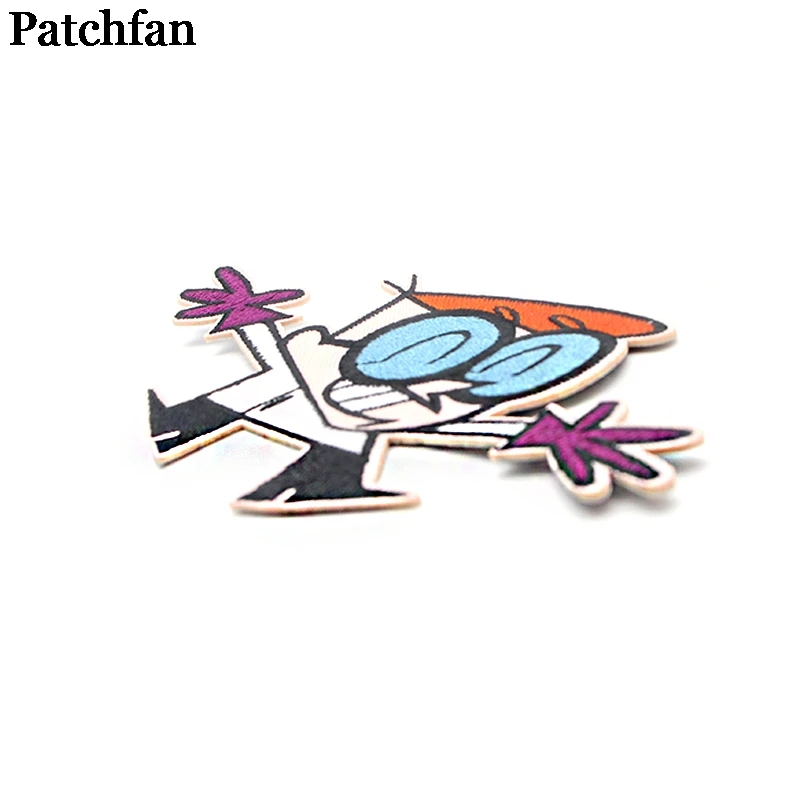 Patchfan Dexter's лаборатория DIY Вышивка для аппликации, шитья железа на одежду кронштейн украшения дома наклейки значки A2090