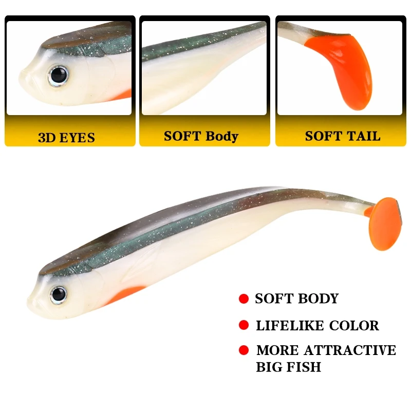 SEAPESCA 2 шт./лот рыболовные приманки Мягкая наживка 150 мм 16 г мягкие силиконовые для