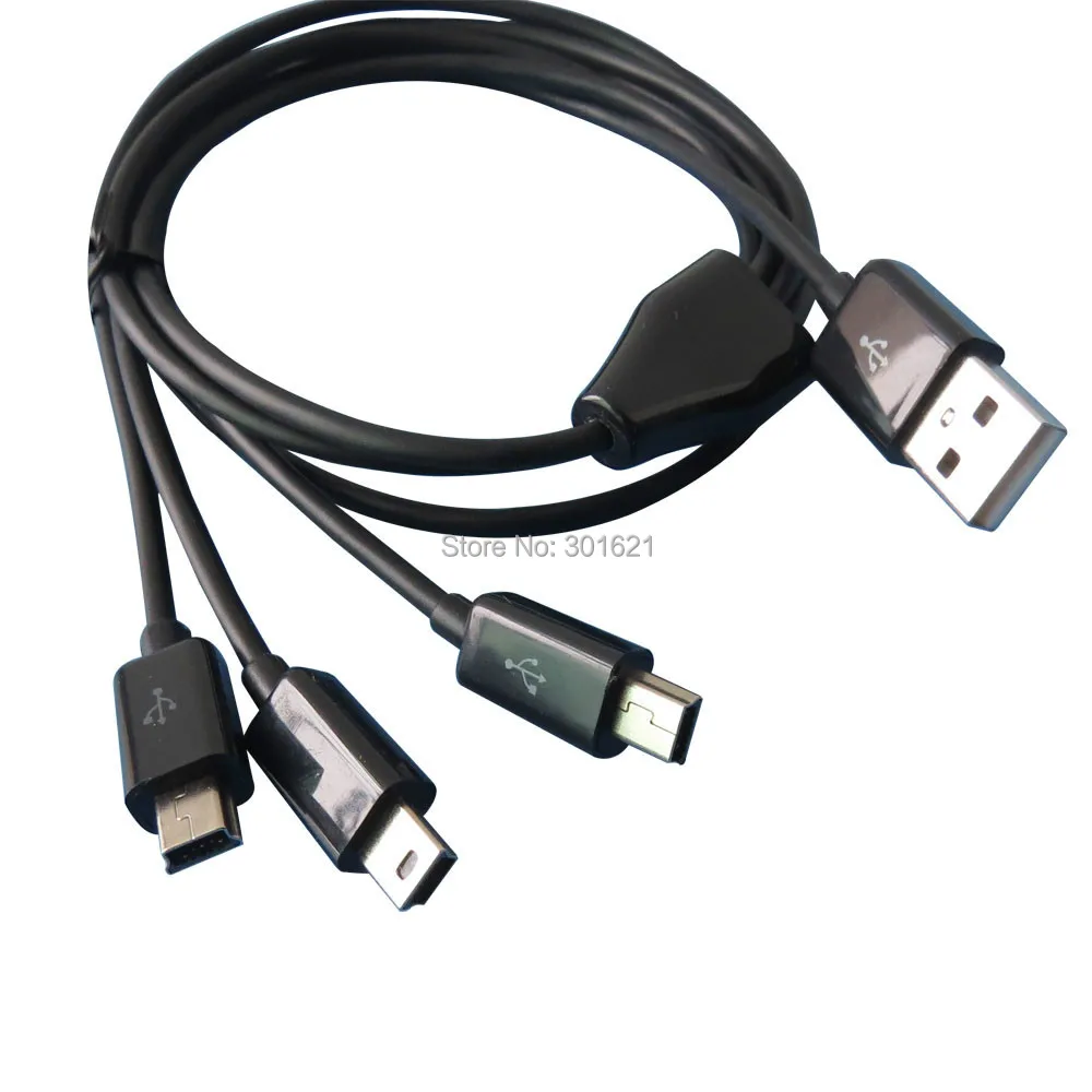 

3 in 1 mini usb data charger cable 1meter
