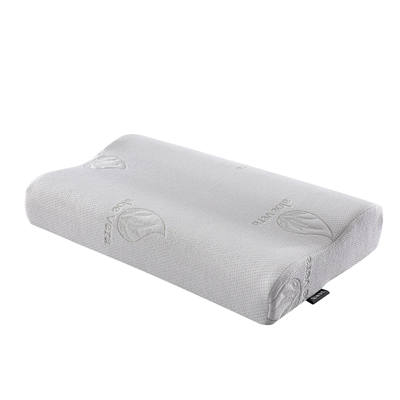Qinde Memory Foam Pillow Bamboo Fiber Slow Resilient Healthy Support Neck Relief Fatigue | Дом и сад