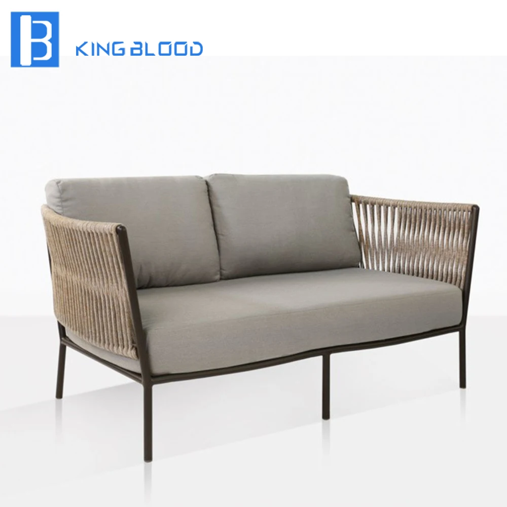 aluminum frame rope outdoor furniture rope chair