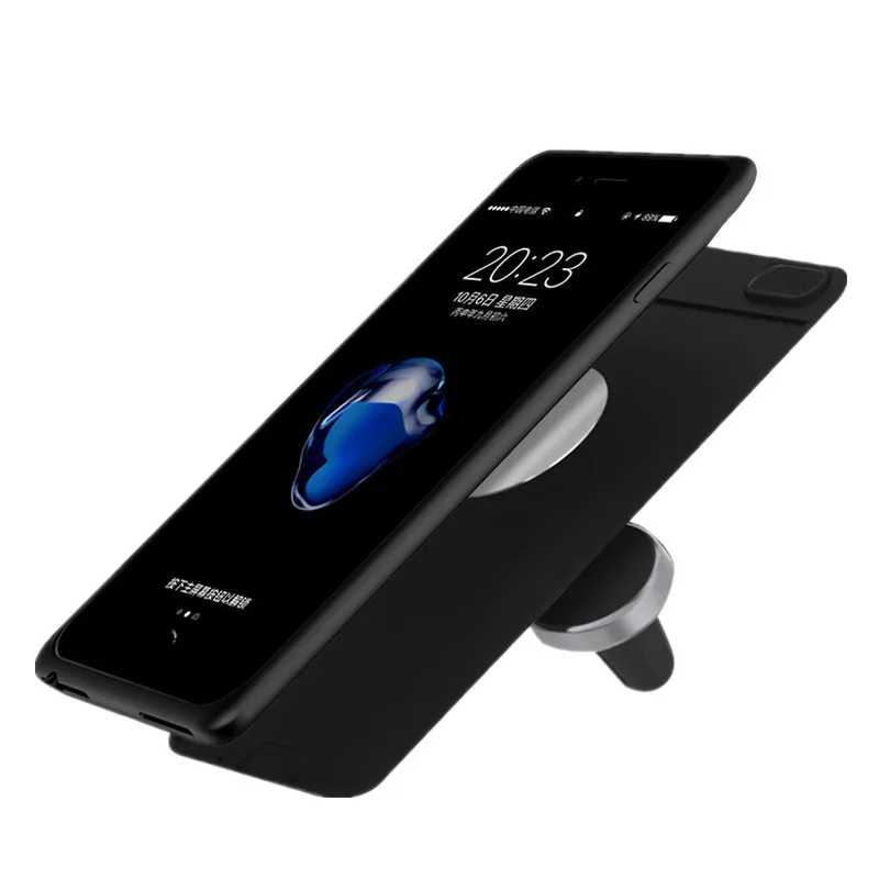 XLOT 5000 мАч силиконовый чехол для резервного зарядного устройства iPhone 6 6s Чехол