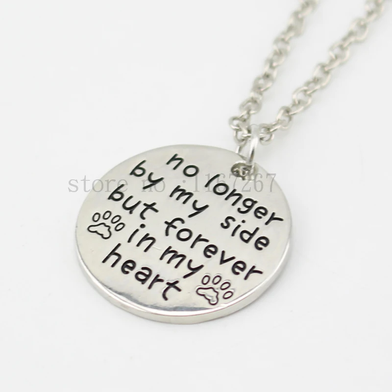 Новинка 2015 ожерелье с надписью больше не рядом но навсегда в моем сердце для