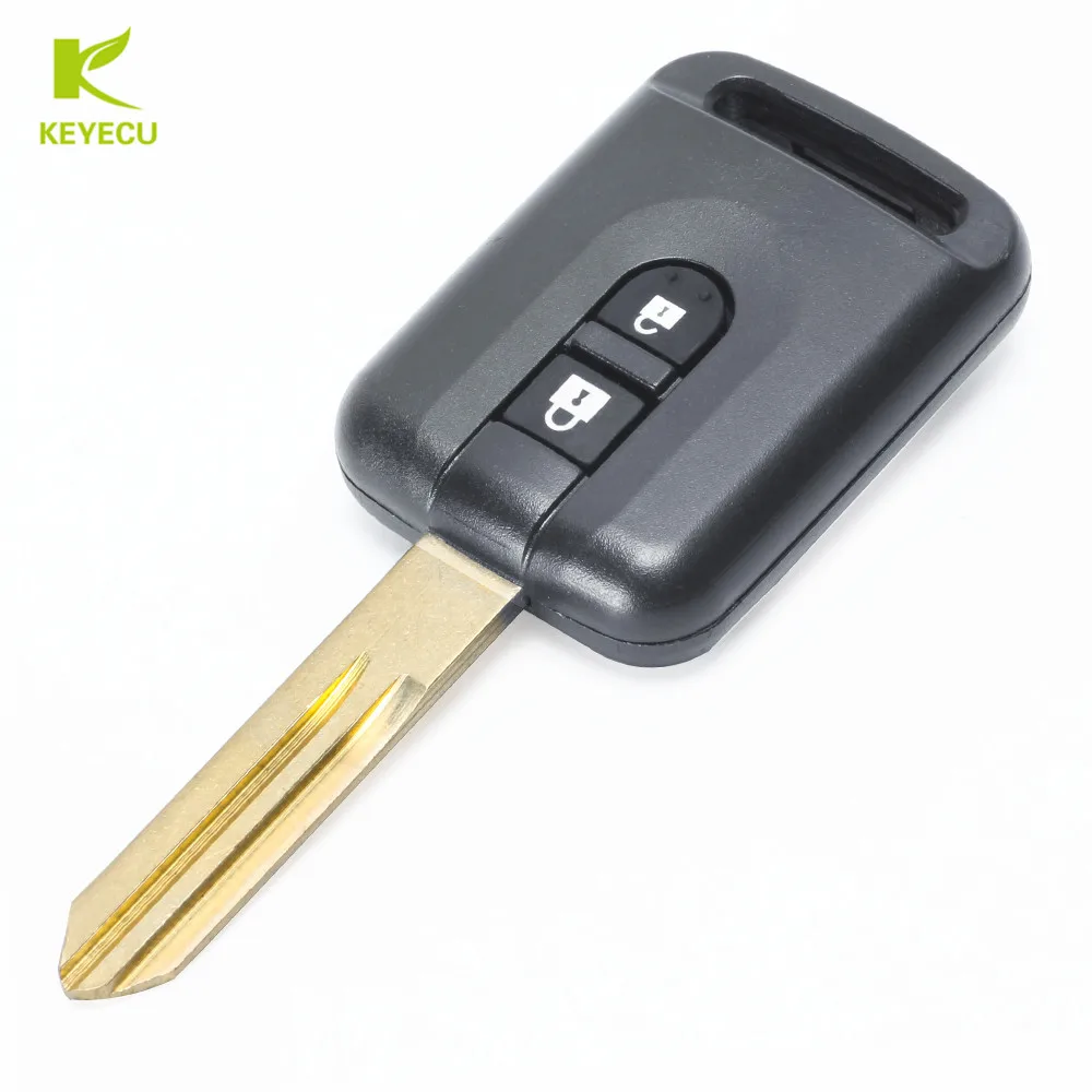 KEYECU Замена дистанционного брелока 2 кнопки 433 МГц ID46 для Nissan Qashqai Elgrand X-TRAIL Navara Micra Note Cabster NV200 PCF7946