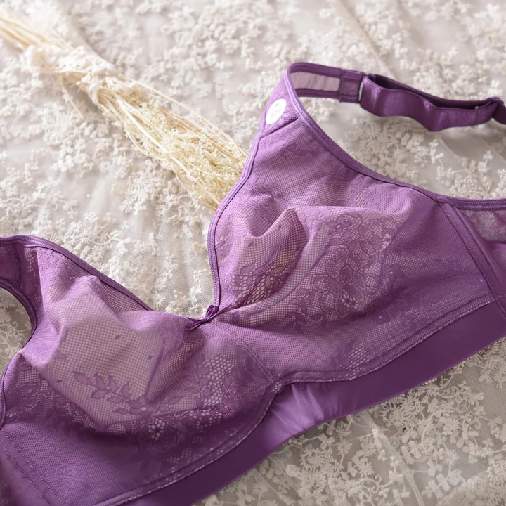 Бюстгальтер США без стального нижнего белья больших размеров ультратонкие