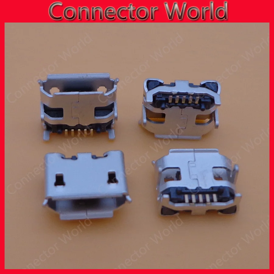 Микро-usb порт для зарядки 100X телефона планшета android 5 P Pin 7 2 мм Lenovo Zte Huawei Coolpad 4 фута
