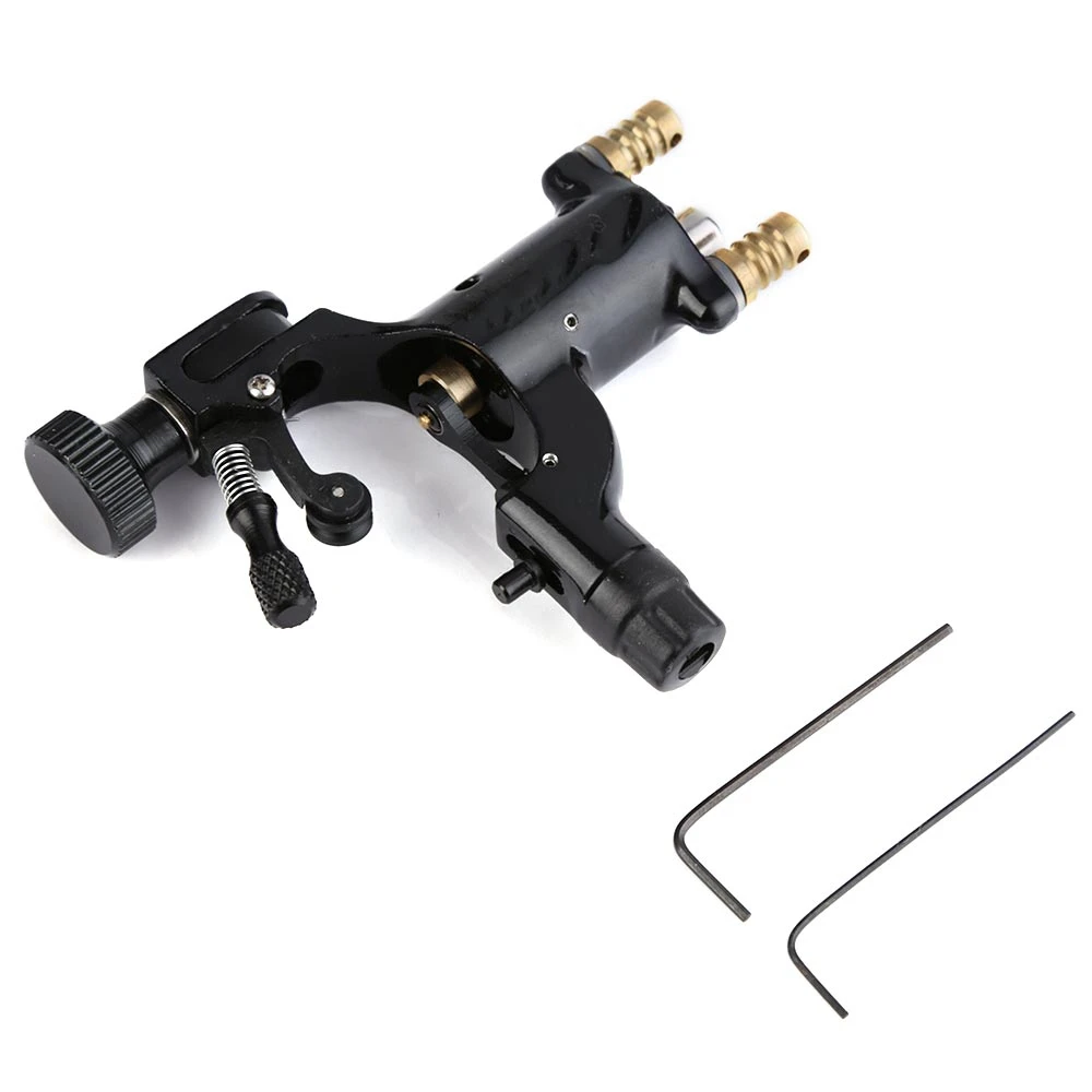 Новый Отличное качество Черный Тихая Ротари двигателя татуировки Dragonfly Machine Gun