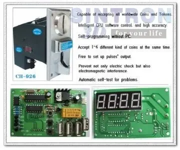 

Мульти-селектор монет CH-924 & USB