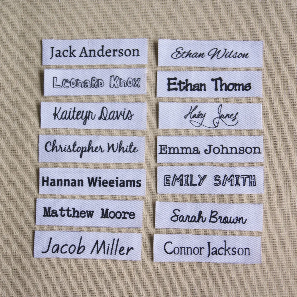 152 шт. этикетки с логотипом на заказ/брендовые Персонализированные Бирки именем