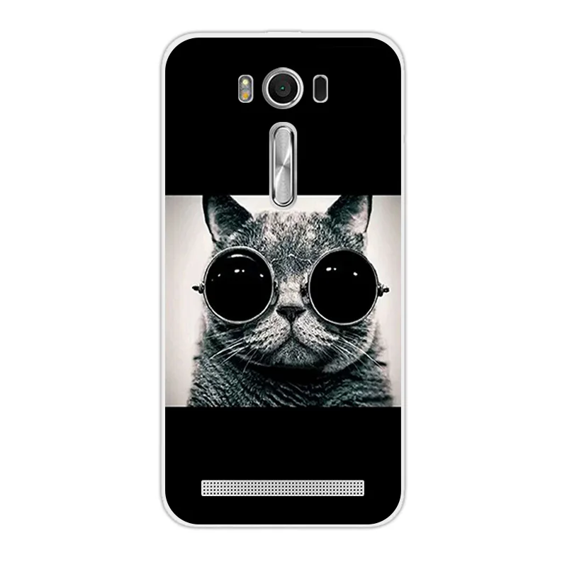 Для ASUS ZenFone 2 Laser ZE500KL чехол Dif Cat дизайнерский силиконовый чехол на заднюю панель для Funda Asus ZE500KL Phone Capa мягкий чехол из ТПУ