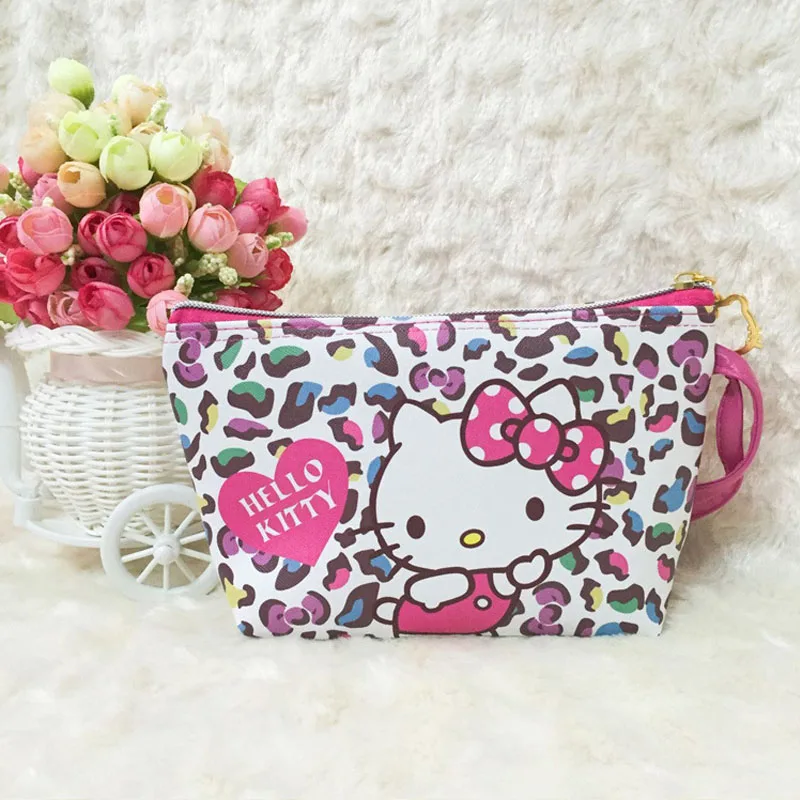 B Милый мультяшный кошелек hello kitty, кошелек hello kitty, женские кожаные кошельки, женский клатч, кошелек, детский держатель для карт, плюшевый рюкзак - Цвет: B