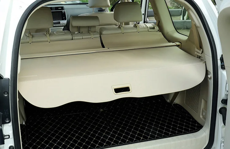 For TOYOTA Land Cruiser Prado J150 2010-2021 Aluminum+Canvas Rear Cargo Cover privacy Trunk Screen Security Shield shade | Автомобили и
