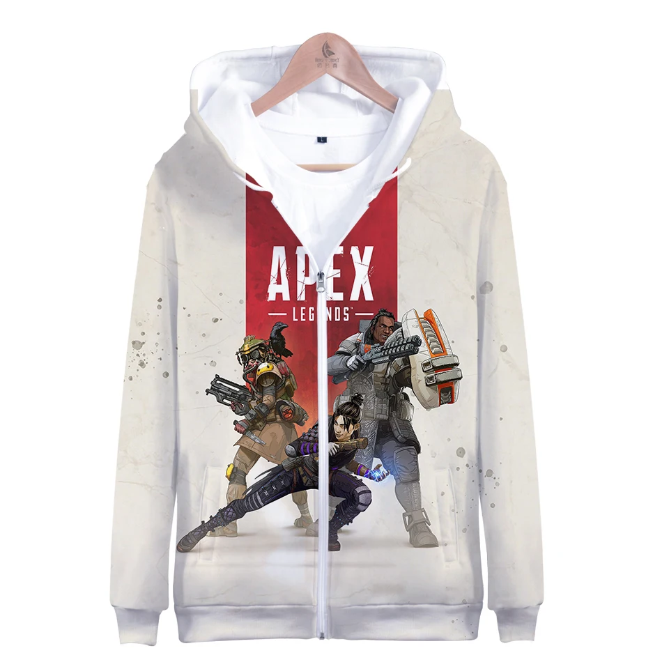 Спортивный костюм luckyпятница 3D Apex Legends свободная толстовка с капюшоном свитшоты