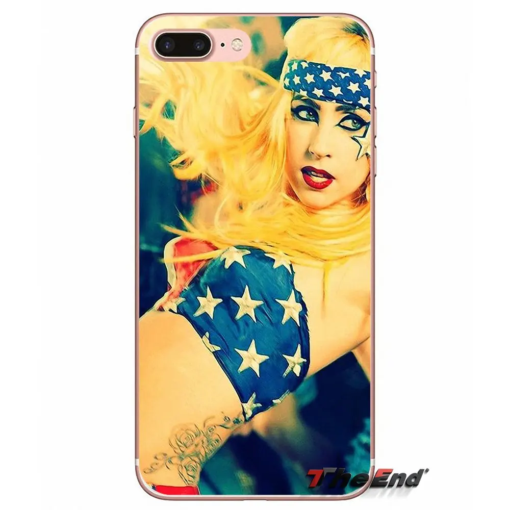 Для Xiaomi Redmi 4 3 3S Pro Mi3 Mi4 Mi4i Mi4C Mi5 Mi5S Mi Max Note 2 USA Looking Lady Gaga Theme Sexy Girl Case|note 2|case casecase sexy girl |