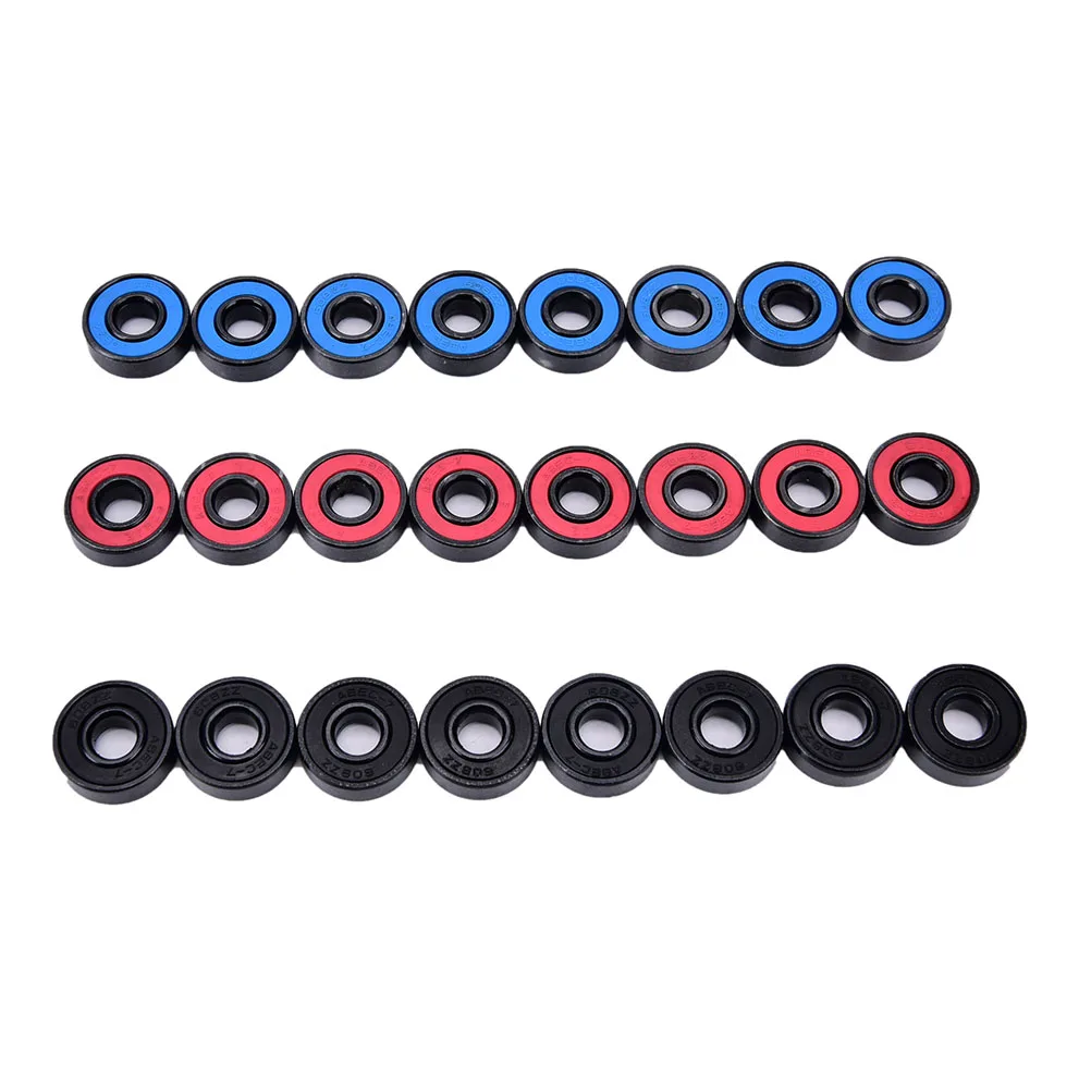 608RS подшипник 8*22*7 мм (8 шт.) ABEC 7 скейтбордов скутеров 608 2RS шариковый Подшипник
