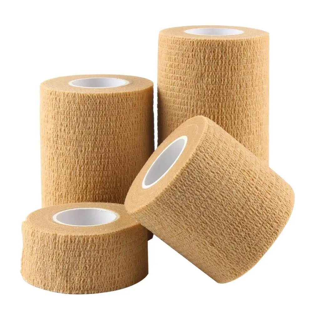 2,5/5/7,5/каблук 10 см* 4,5 м подводный Спорт Elastoplast сильный эластичный спортивный тейп самостоятельно прилипшие самоклеющаяся ленточная когезионная Повязка ленты - Цвет: Хаки