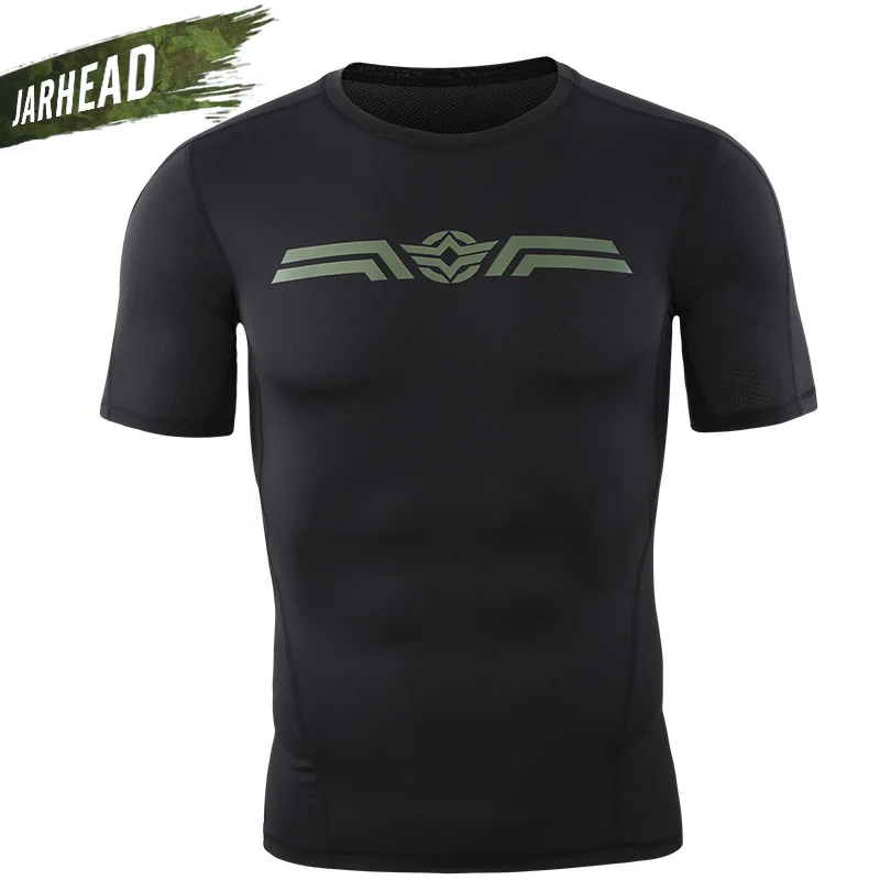 Мужская быстросохнущая Сетчатая футболка с короткими рукавами|Футболки для
