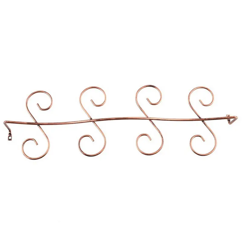 8 Cup rack Практичная полка для вина, бокалов, бокалов, подвешиваемых под шкаф, вешалка, полка для кухни - Цвет: 8 Cup rack